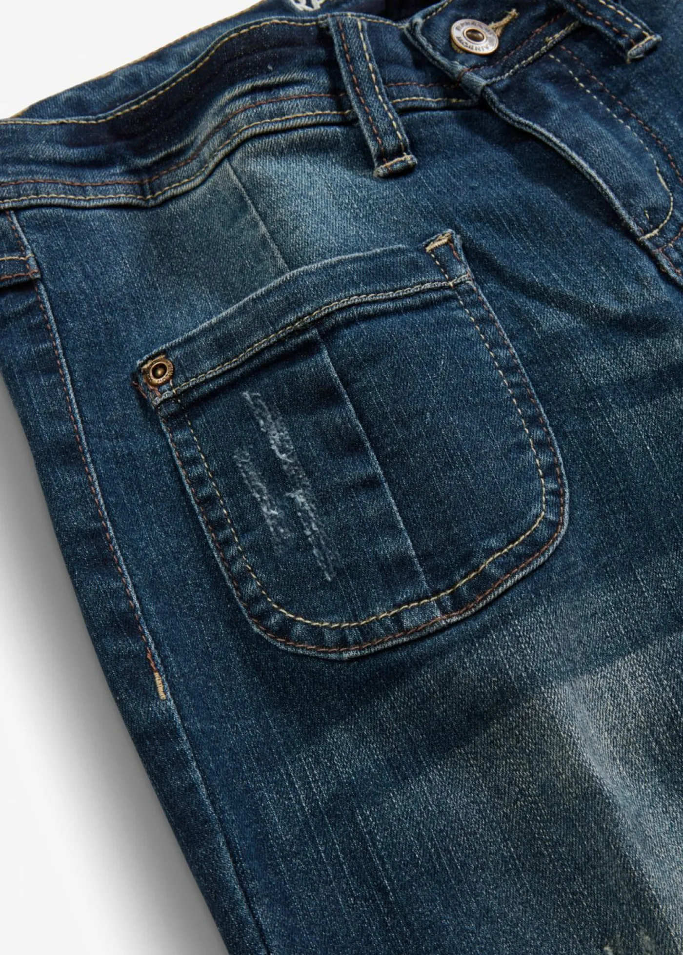 Best Vaquero bootcut con efecto descolorido Mujer Vaqueros