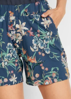 Vaquero corto de mezcla de algodón elástico (2 unidades) Mujer Shorts|Pantalones
