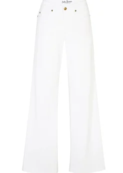 Hot Vaquero de pernera ancha, mid waist, elástico Mujer Vaqueros