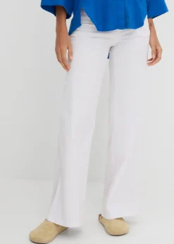 Hot Vaquero de pernera ancha, mid waist, elástico Mujer Vaqueros