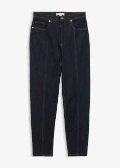 Clearance Vaquero mom, high waist, elásticos Mujer Vaqueros