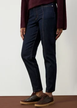 Clearance Vaquero mom, high waist, elásticos Mujer Vaqueros