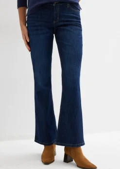Outlet Vaqueros acampanados de talle medio Mujer Tallas Pequeñas|Vaqueros