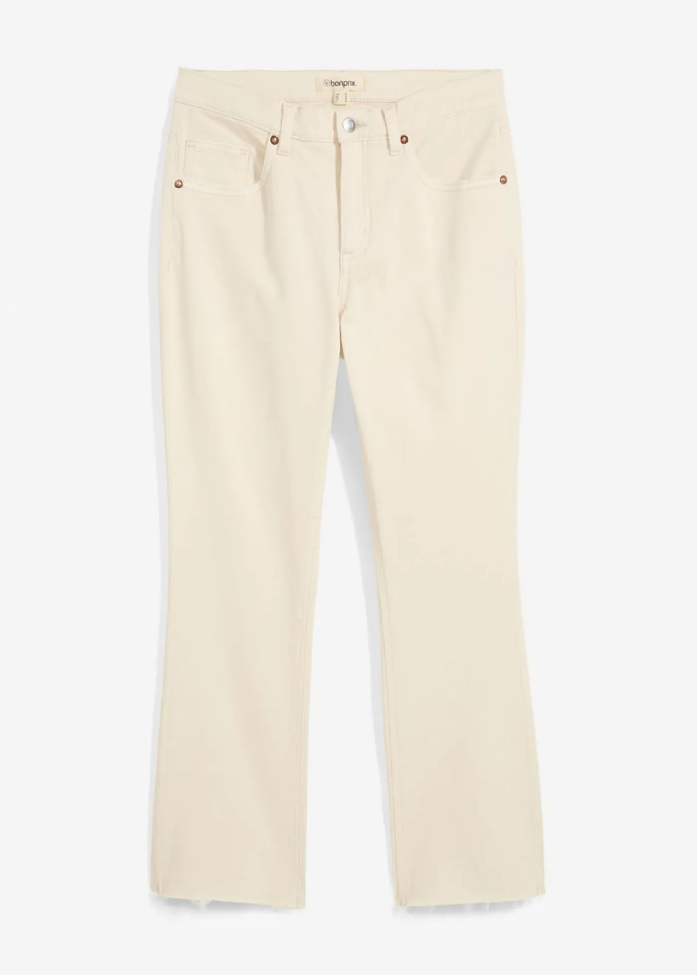 Clearance Vaqueros acampanados, high waist, cropped Mujer Vaqueros