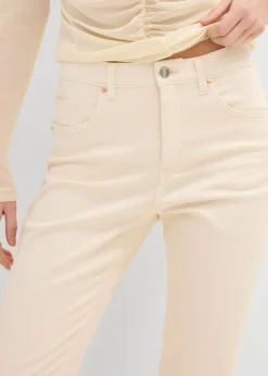 Clearance Vaqueros acampanados, high waist, cropped Mujer Vaqueros