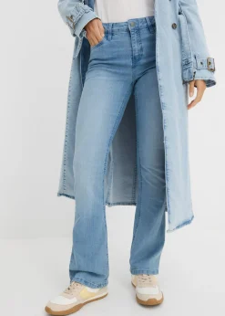 Sale Vaqueros acampanados, mid waist, elásticos Mujer Vaqueros|Tallas Pequeñas