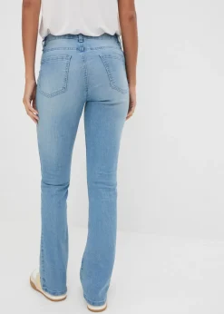 Sale Vaqueros acampanados, mid waist, elásticos Mujer Vaqueros|Tallas Pequeñas