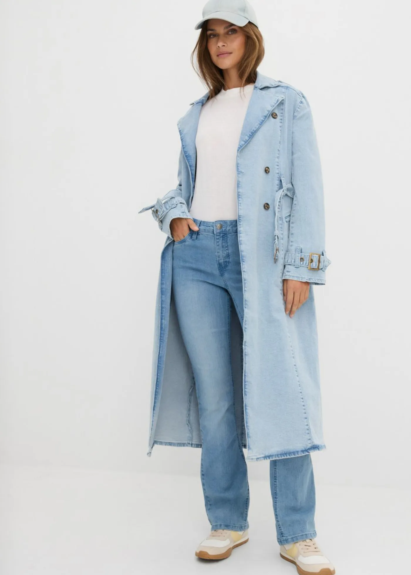 Sale Vaqueros acampanados, mid waist, elásticos Mujer Vaqueros|Tallas Pequeñas