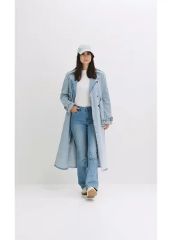 Sale Vaqueros acampanados, mid waist, elásticos Mujer Vaqueros|Tallas Pequeñas