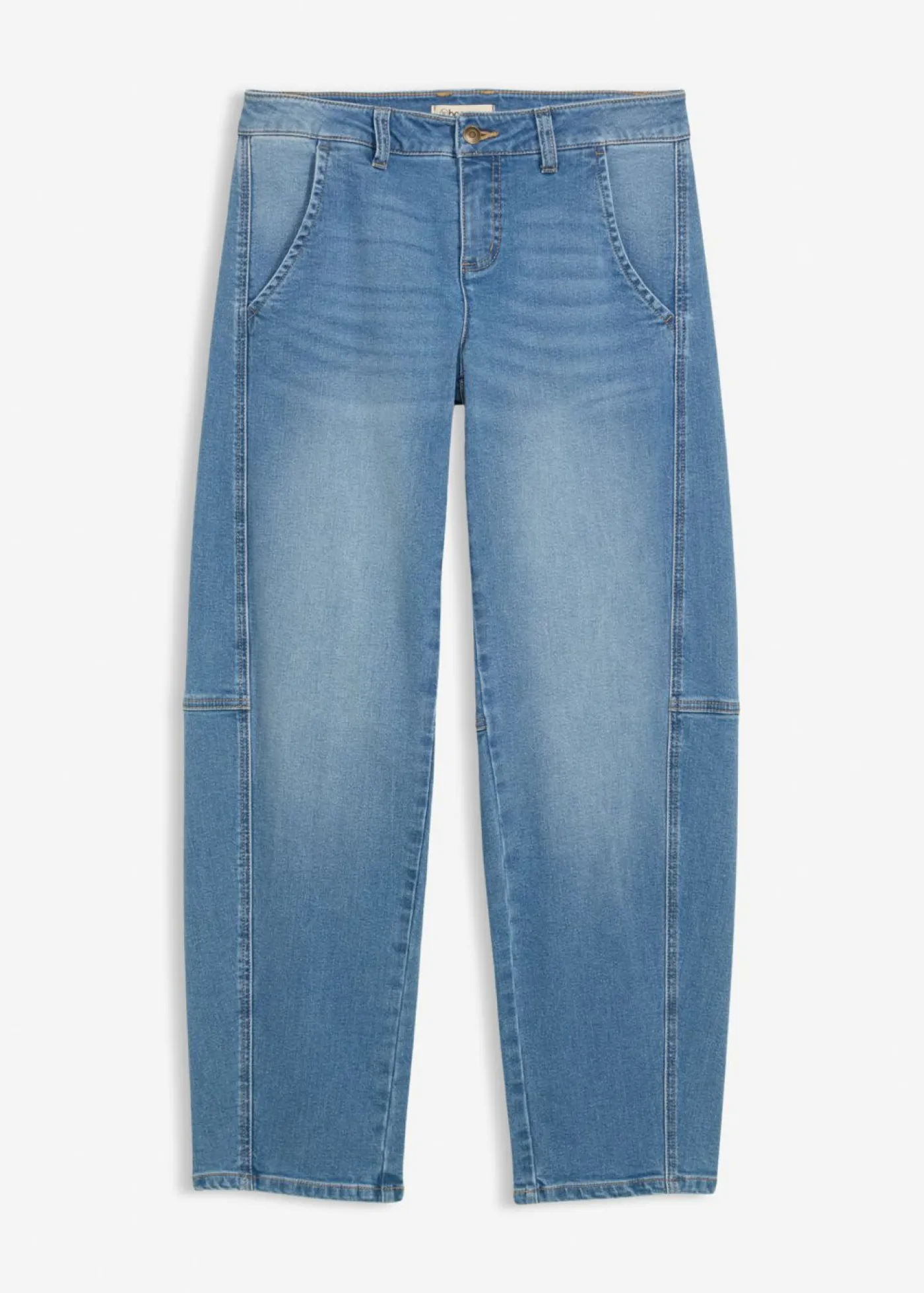 Hot Vaqueros barrel, mid waist Mujer Vaqueros|Tallas Pequeñas