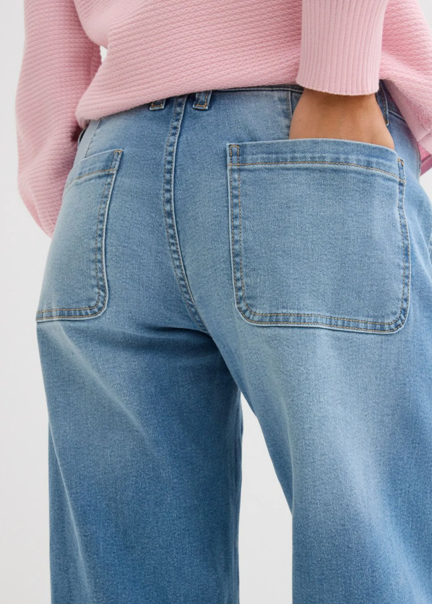Hot Vaqueros barrel, mid waist Mujer Vaqueros|Tallas Pequeñas