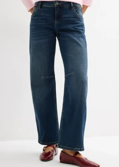 Outlet Vaqueros barrel, mid waist Mujer Vaqueros|Tallas Pequeñas