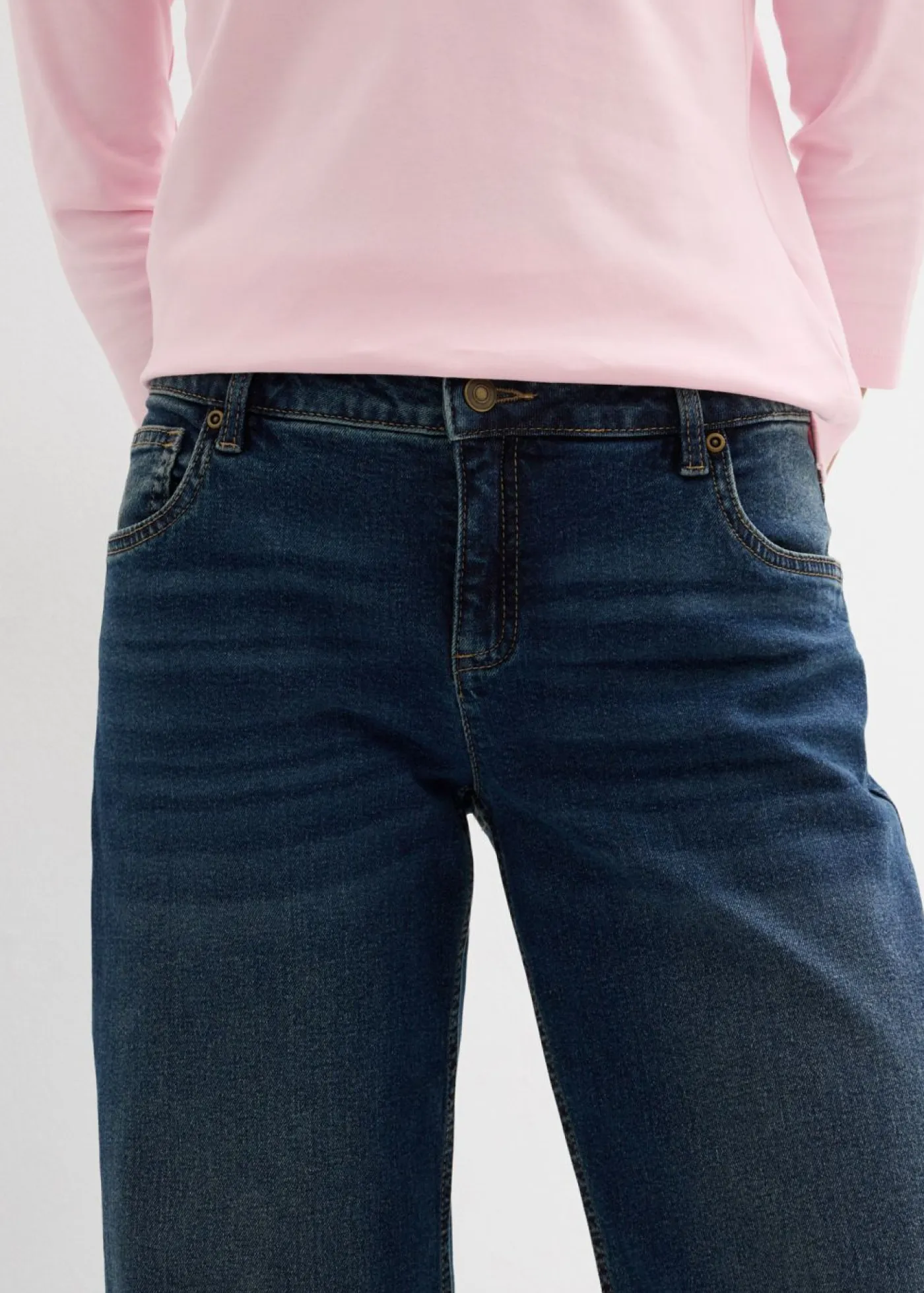 Outlet Vaqueros barrel, mid waist Mujer Vaqueros|Tallas Pequeñas