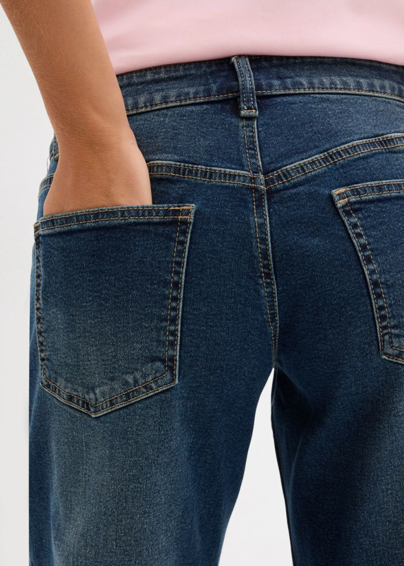 Outlet Vaqueros barrel, mid waist Mujer Vaqueros|Tallas Pequeñas