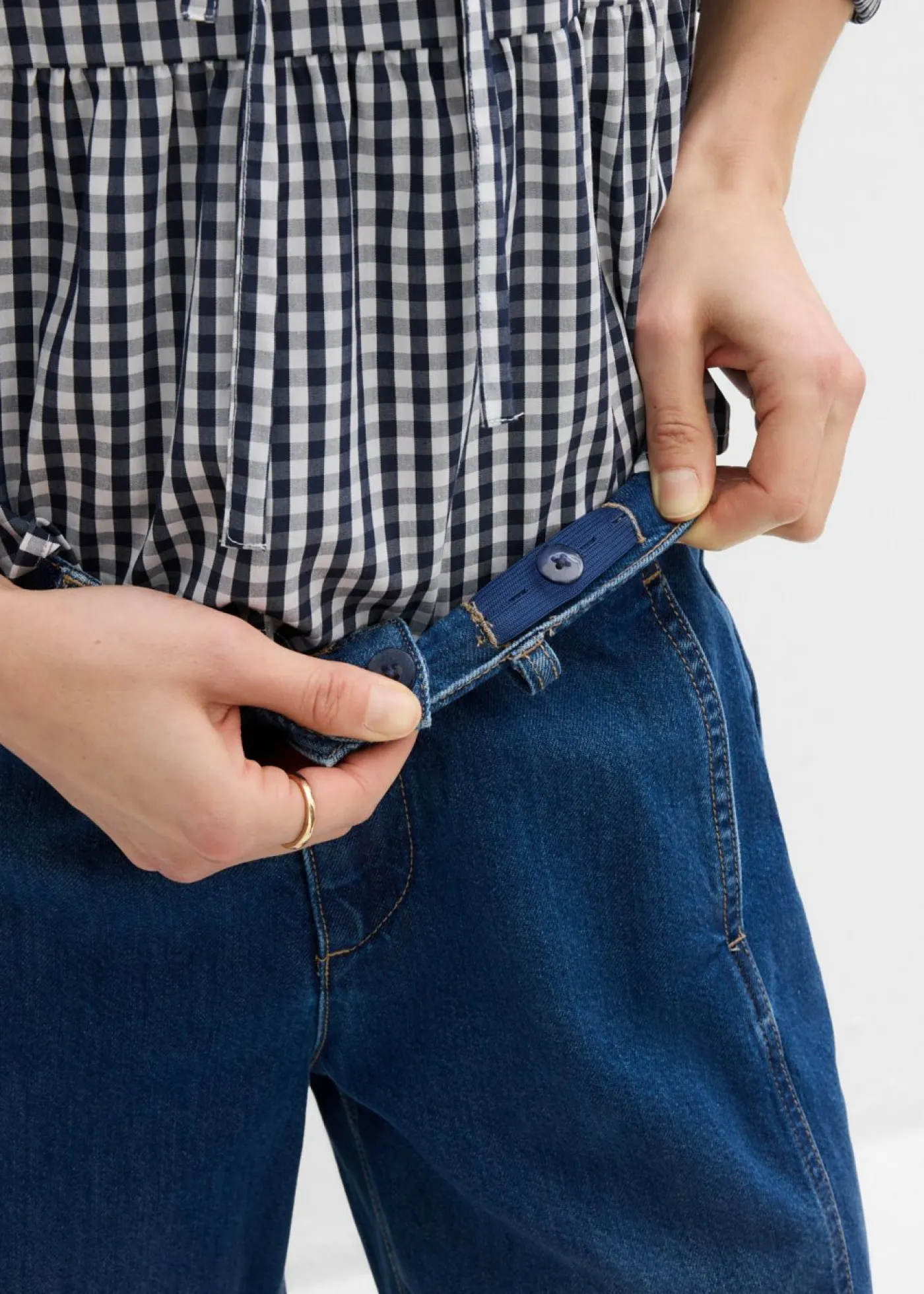 Sale Vaqueros barrel, mid waist Mujer Vaqueros|Novedades