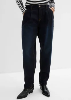 Hot Vaqueros barrel, mid waist, elástico Mujer Vaqueros