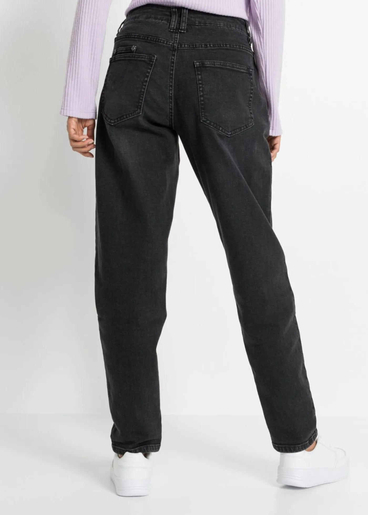 Best Vaqueros barrel, mid waist, elástico Mujer Vaqueros