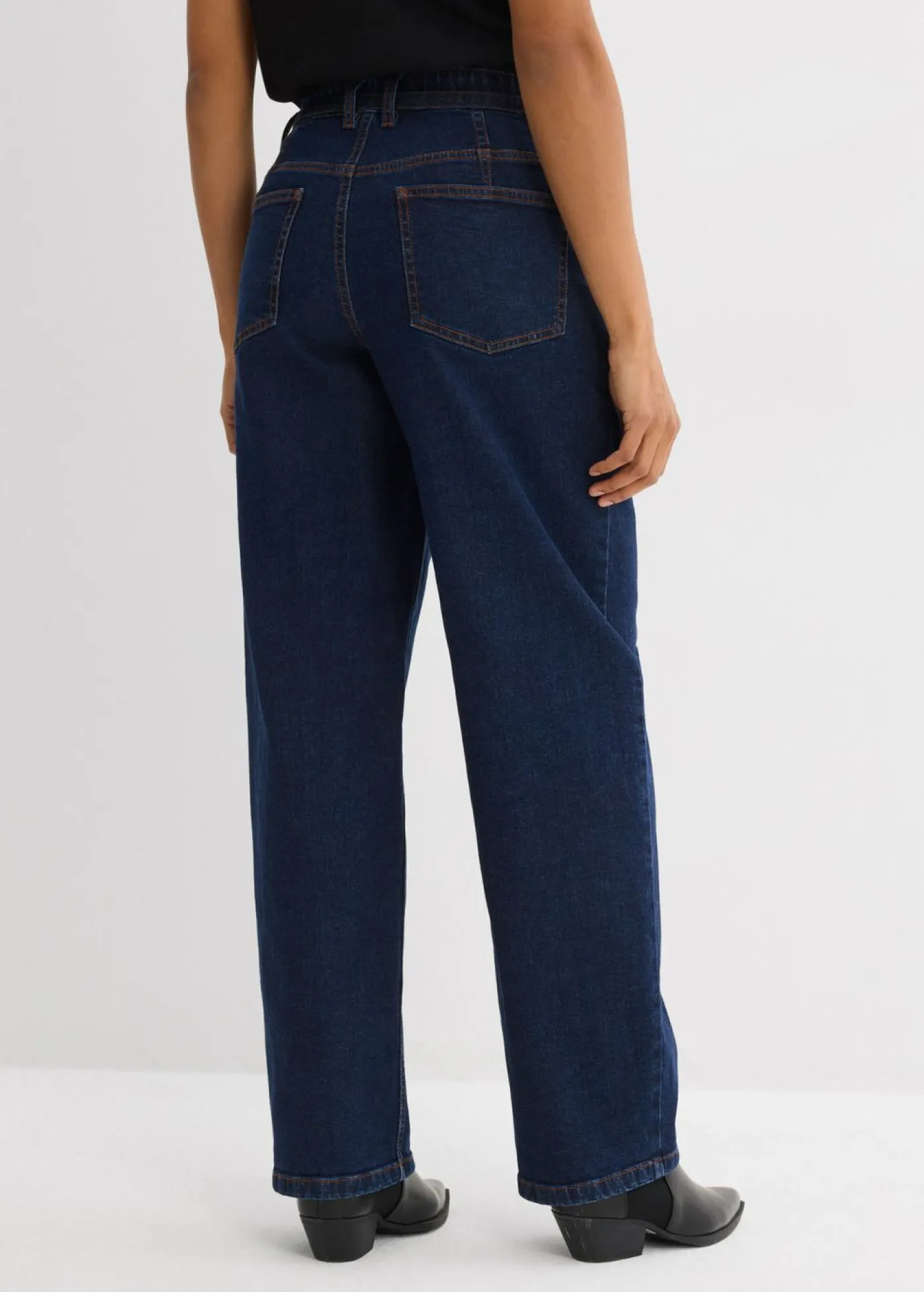 Discount Vaqueros barrel, mid waist Mujer Vaqueros