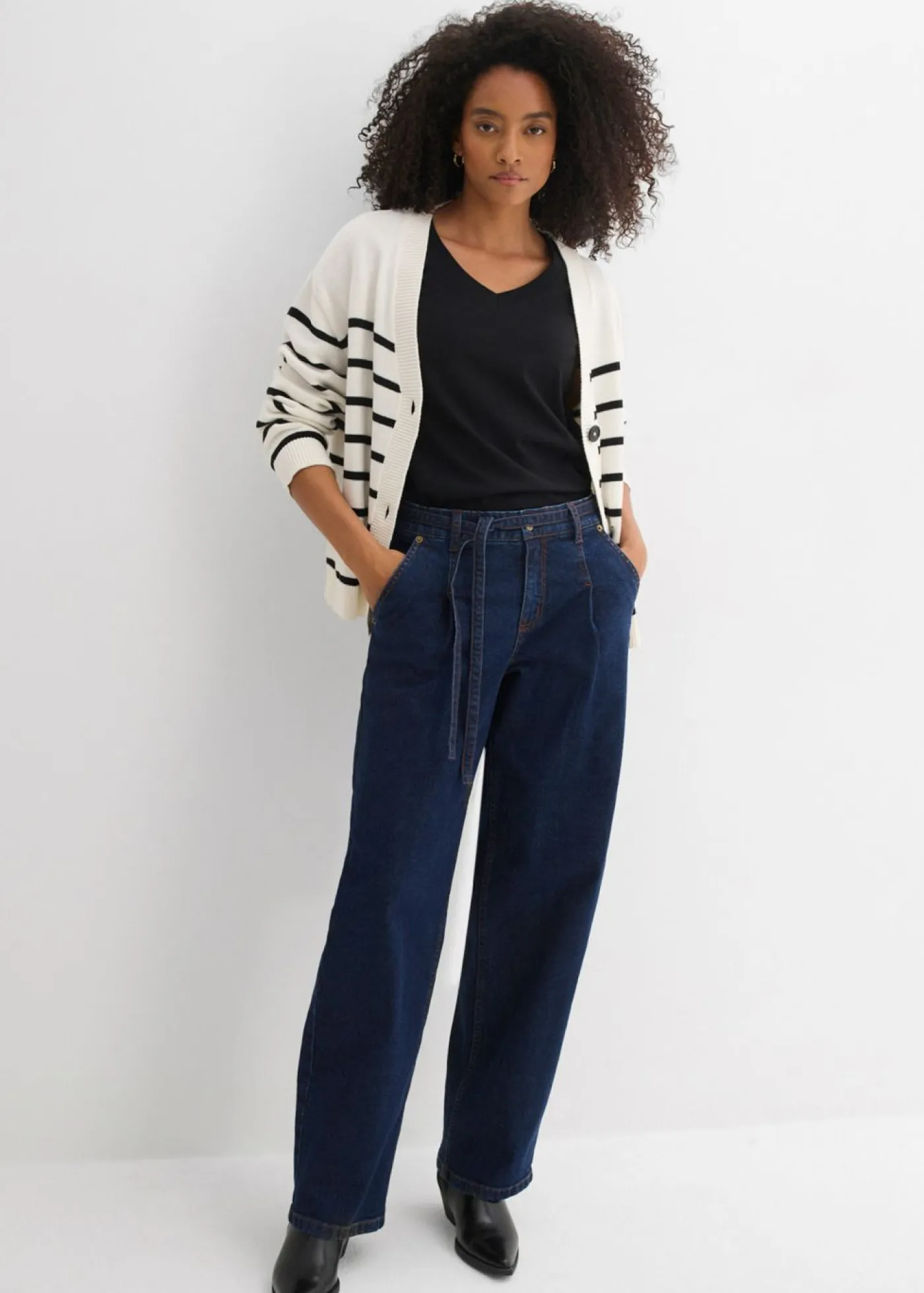 Discount Vaqueros barrel, mid waist Mujer Vaqueros