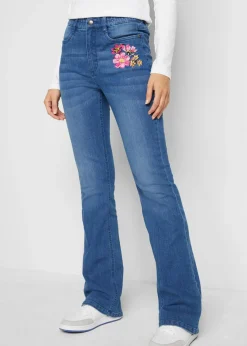 Best Vaqueros bootcut, high waist, cintura cómoda Mujer Vaqueros