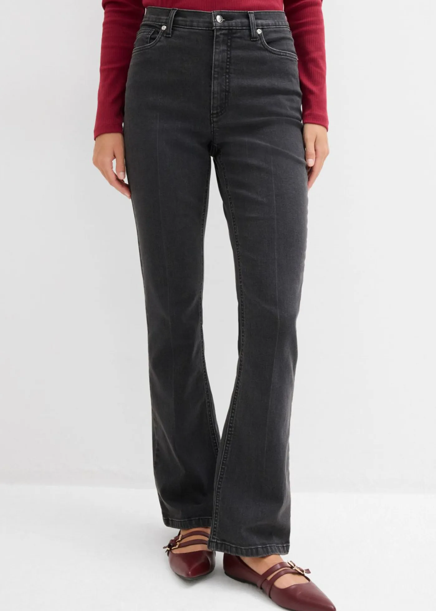 Sale Vaqueros bootcut, high waist Mujer Vaqueros