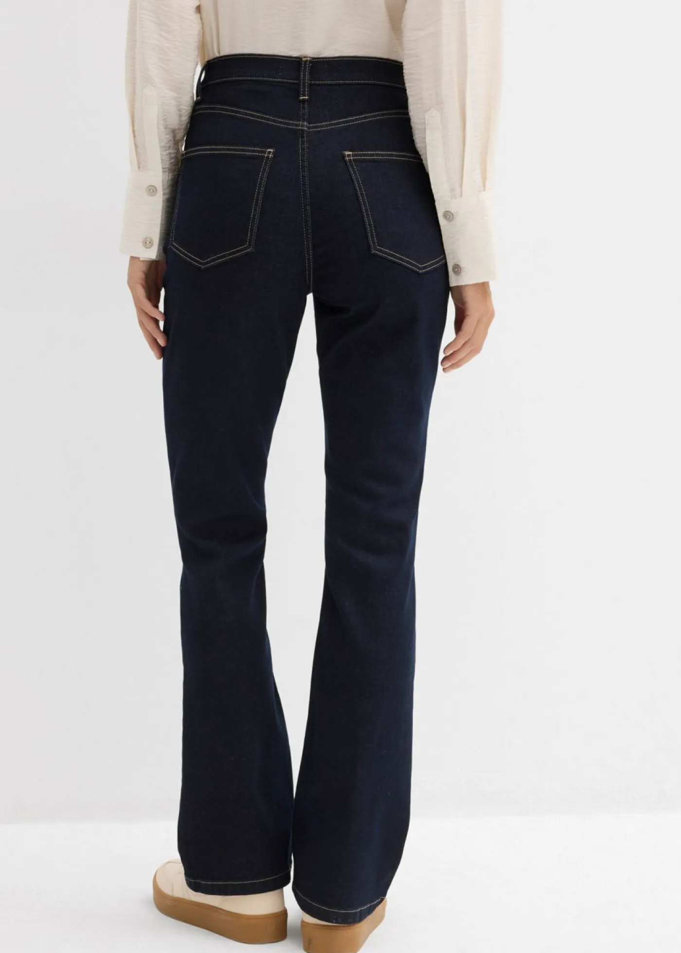 Outlet Vaqueros bootcut, high waist Mujer Vaqueros