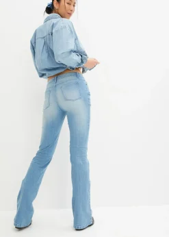 Sale Vaqueros bootcut, mid waist, elásticos Mujer Vaqueros