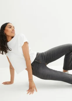 Clearance Vaqueros bootcut mid waist, elásticos Mujer Tallas Pequeñas