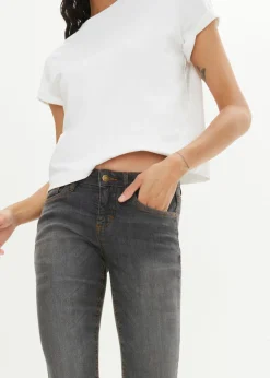 Clearance Vaqueros bootcut mid waist, elásticos Mujer Vaqueros
