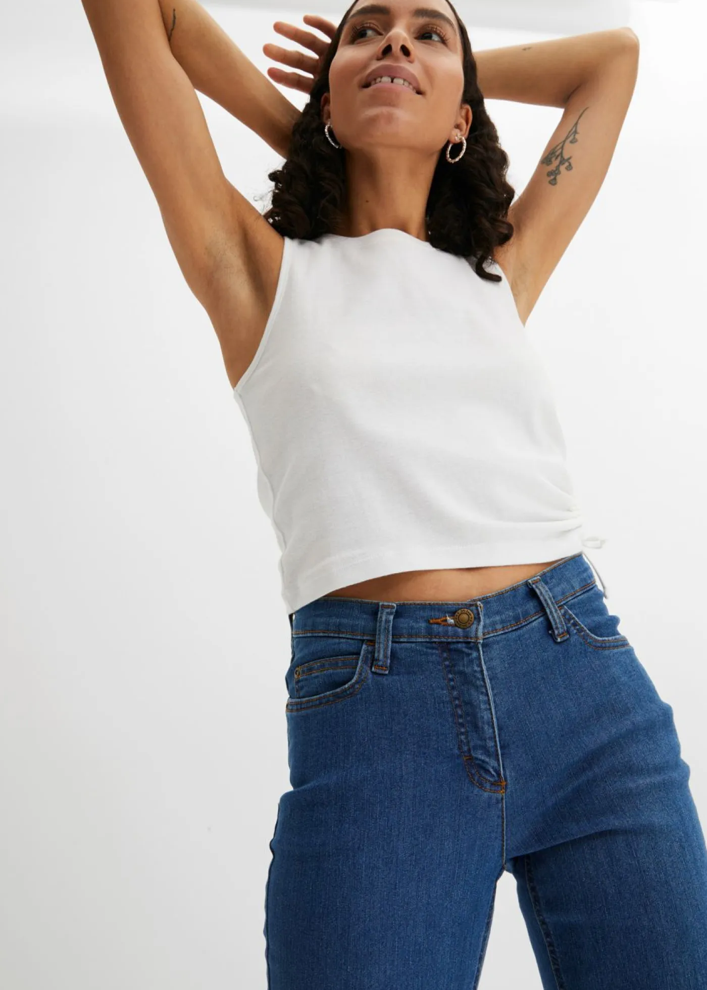 Outlet Vaqueros bootcut mid waist, elásticos Mujer Vaqueros|Tallas Pequeñas