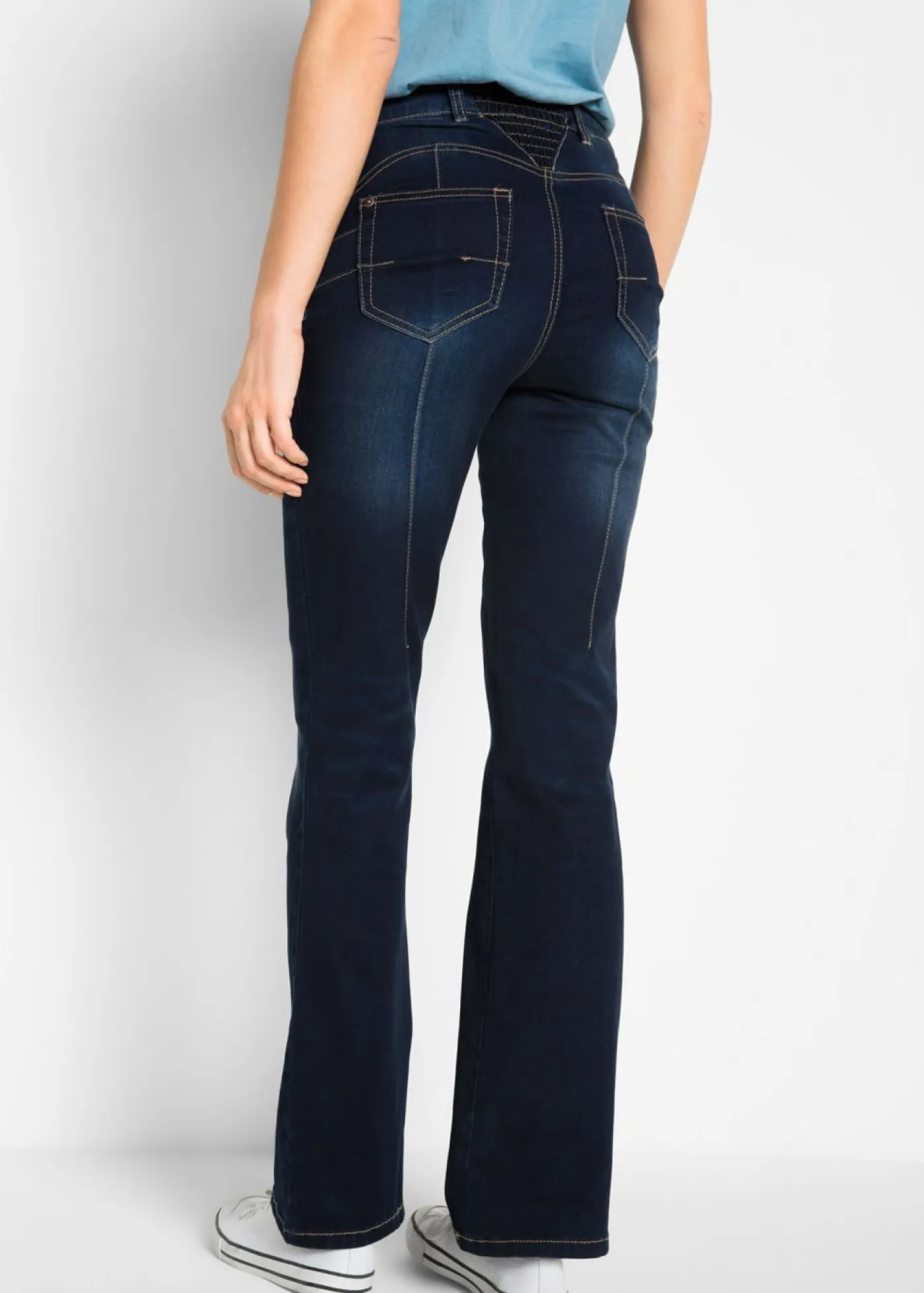 Discount Vaqueros bootcut, mid waist, moldeadores Mujer Vaqueros