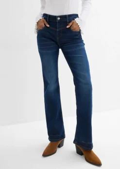 Online Vaqueros bootcut mid waist, elásticos Mujer Vaqueros