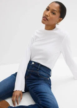Online Vaqueros bootcut mid waist, elásticos Mujer Vaqueros