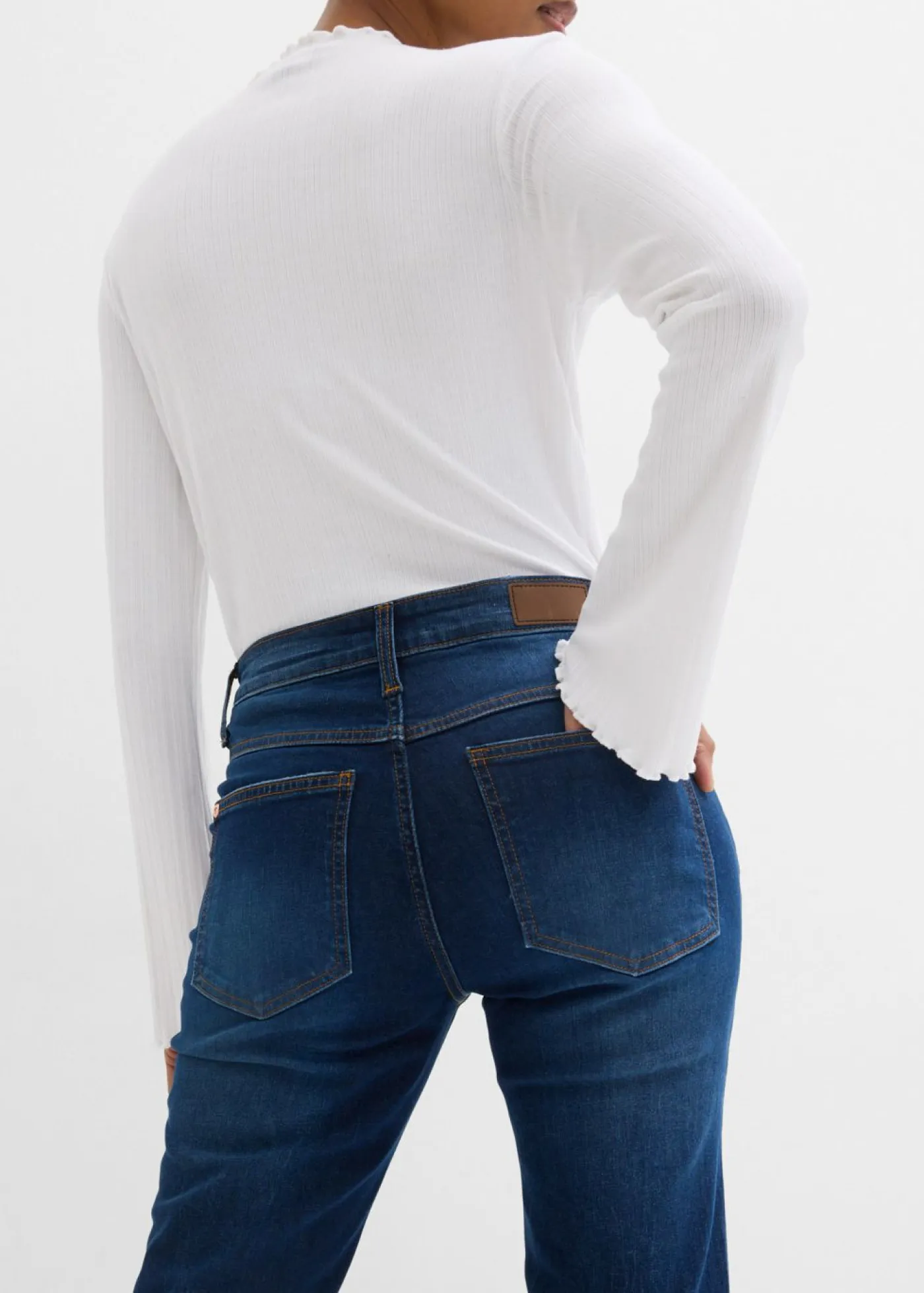 Online Vaqueros bootcut mid waist, elásticos Mujer Vaqueros