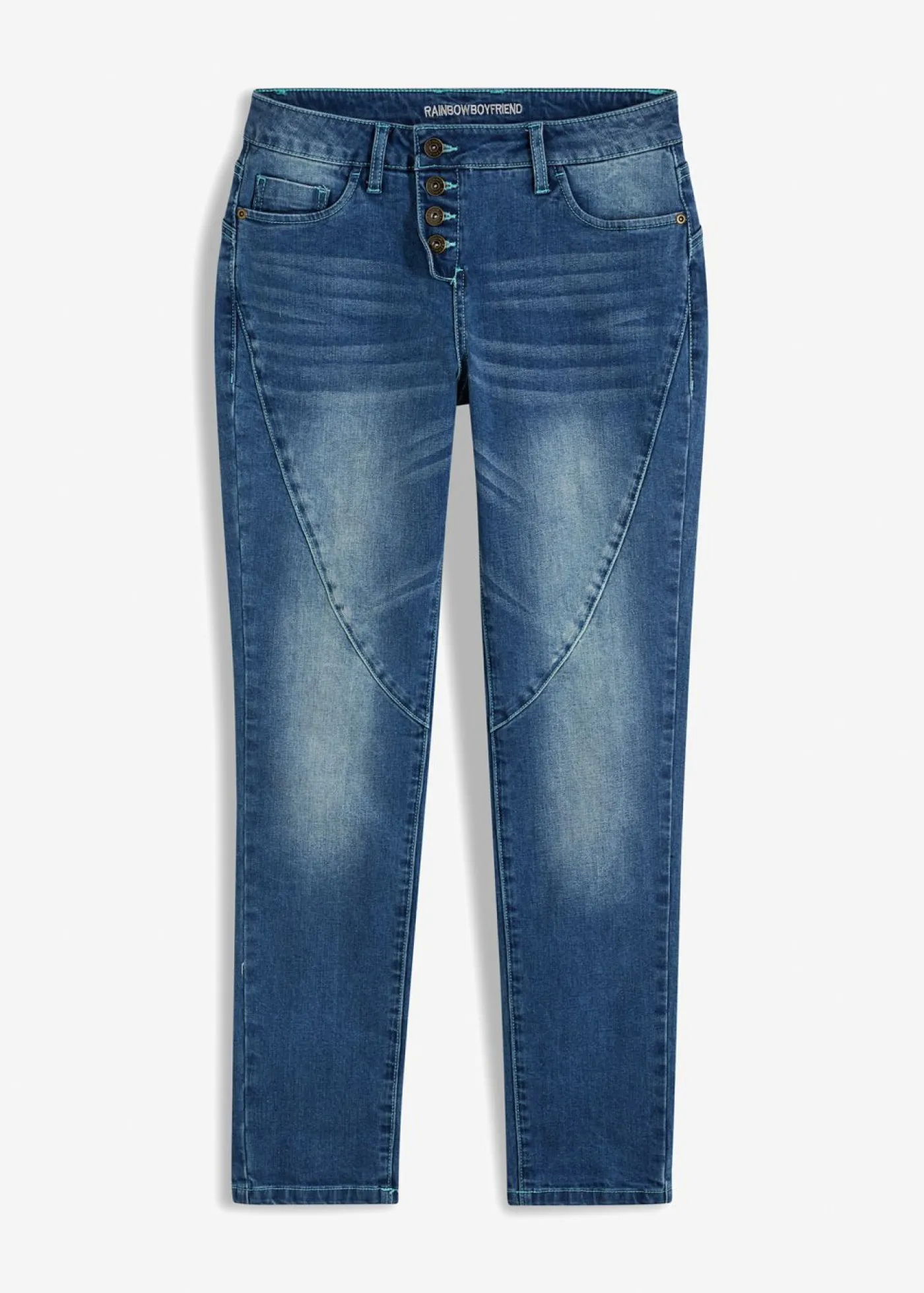 Hot Vaqueros boyfriend, low waist, stretch Mujer Vaqueros