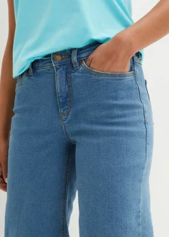 Best Vaqueros capri anchos Essential Mujer Vaqueros
