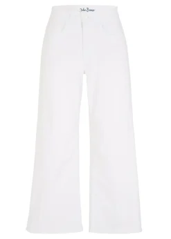 Outlet Vaqueros capri de corte ancho Mujer Vaqueros