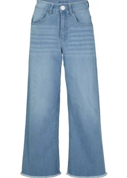 New Vaqueros capri de corte ancho Mujer Vaqueros