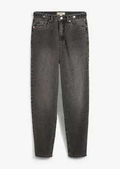 Best Vaqueros capri de talle alto con corte mom Mujer Vaqueros