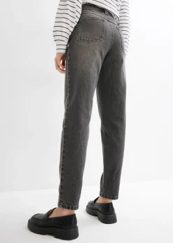 Best Vaqueros capri de talle alto con corte mom Mujer Vaqueros