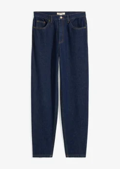New Vaqueros capri de talle alto con corte mom Mujer Vaqueros