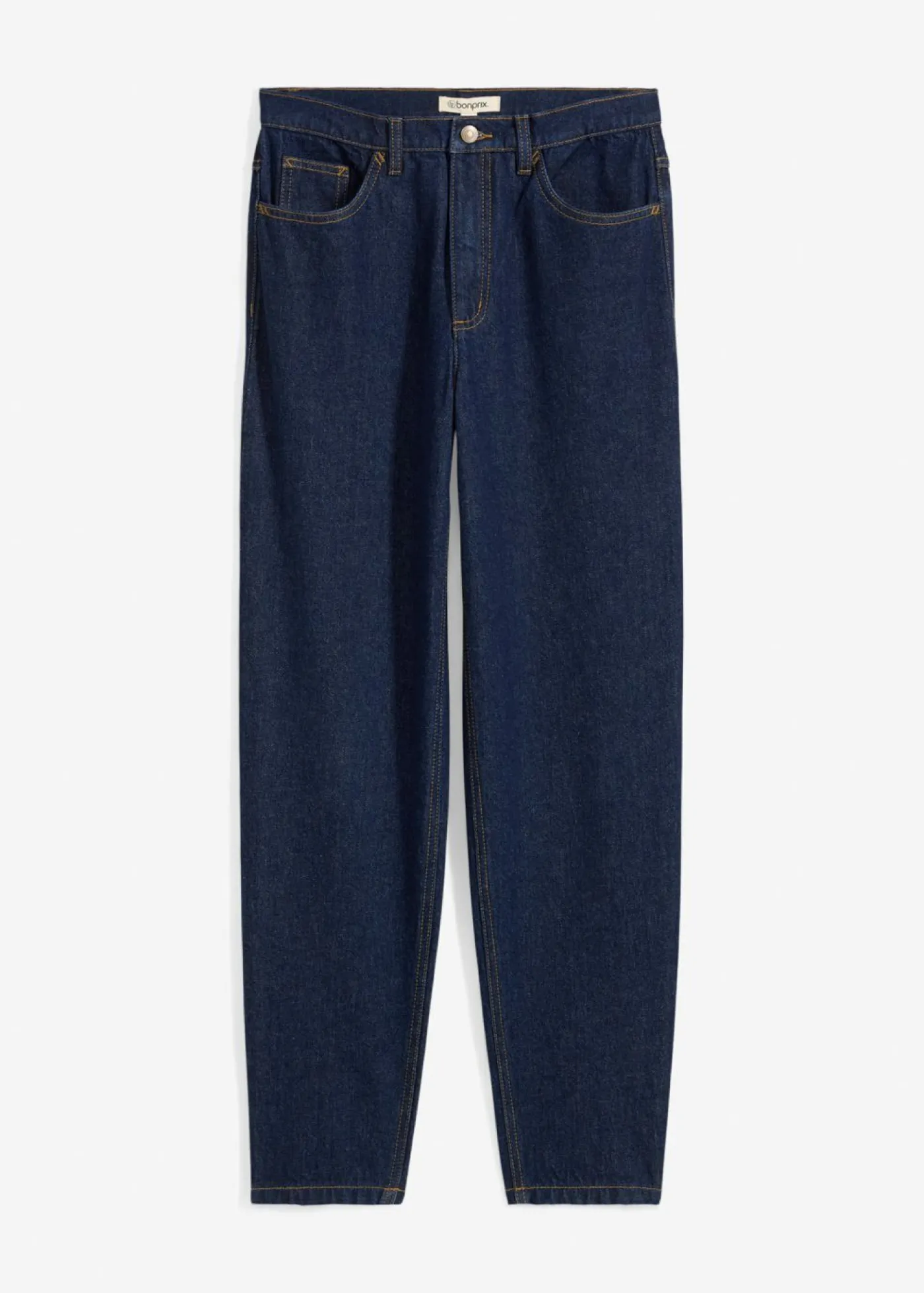 New Vaqueros capri de talle alto con corte mom Mujer Vaqueros