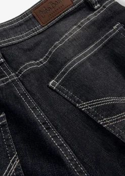 Vaqueros capri elásticos, cómodos, 2 unidades Mujer Vaqueros
