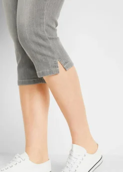 Vaqueros capri elásticos, cómodos, 2 unidades Mujer Vaqueros