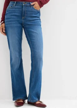 Discount Vaqueros con corte bootcut y talle medio Mujer Vaqueros