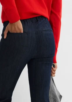 Best Vaqueros con corte slim, talle alto y largo cropped Mujer Tallas Pequeñas|Vaqueros