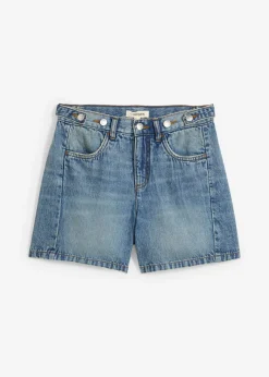 Hot Vaqueros cortos poco elásticos con talle medio Mujer Shorts|Vaqueros