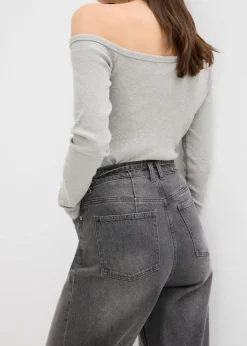 Best Vaqueros de pernera ancha, high waist Mujer Vaqueros