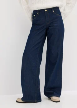 Sale Vaqueros de pernera ancha, mid waist Mujer Vaqueros
