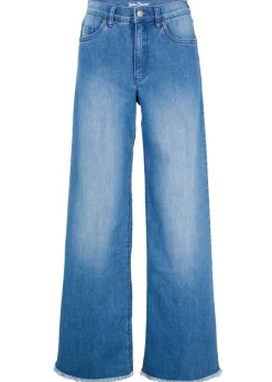 Discount Vaqueros de pernera ancha, high waist Mujer Vaqueros